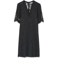 Gerard Darel Lace Tie Robe Dress, Black