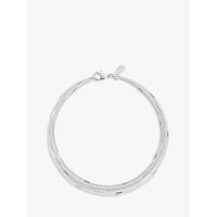 Joma Layered Chain Bracelet, Silver