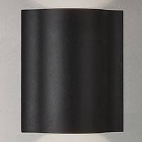 John Lewis Loiri LED Outdoor Wall Light, Black