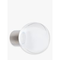 John Lewis Stainless Steel Glass Ball Finial, Dia.25mm