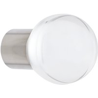 John Lewis Stainless Steel Glass Ball Finial, Dia.30mm