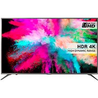 Hisense 50M5500 LED HDR 4K Ultra HD Smart TV, 50 With Freeview HD & Anyview Cast, Silver