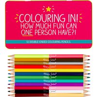 Happy Jackson 'Colouring In!' Coloured Pencils, Set Of 12