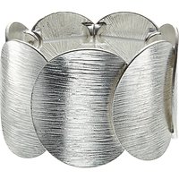 John Lewis Circle Disc Bracelet, Silver