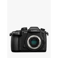 Panasonic Lumix DC-GH5 Compact System Camera, 4K UHD, 20.3MP, Wi-Fi, OLED Live Viewfinder, 3.2” LCD Vari-Angle Touch Screen, Body Only