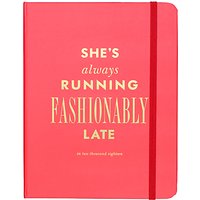 Kate Spade New York 17 Month Fashionable Late 2017/2018 Academic Diary, Pink