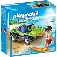 Playmobil Summer Fun Surfer With Beach Quad