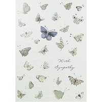 Quire Collections Butterflies With Sympathy Card
