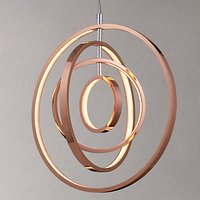 John Lewis Cosmic LED Ceiling Light, Copper