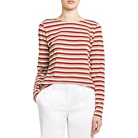 Winser London Cotton Stripe T-Shirt, Multi