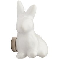 John Lewis Bunny Ceramic Cupboard Knob, Cream
