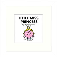 Roger Hargreaves - Mr. Men, Little Miss Princess Framed Print, 23.5 X 23.5cm