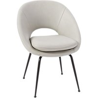 West Elm Orb Upholstered Dining Chair, Cement
