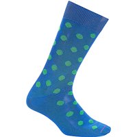 Paul Smith Bright Spot Socks, One Size, Blue/Green