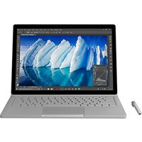Microsoft Surface Book With Performance Base, Intel Core I7, 16GB RAM, 512GB, 13.5 PixelSense Display, Silver