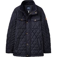 Little Joule Boys' Junior Stafford Quilted Jacket, Navy