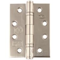 Heavy Duty Polished Stainless Steel Butt Hinge Pack Of 3