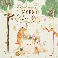 John Lewis Tea Party Charity Christmas Cards, Pack Of 6