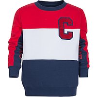 Converse Boys' Colourblock Sweatshirt, Navy