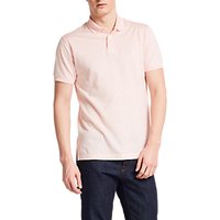 Thomas Pink Wallis Plain Classic Fit Polo Shirt, Pale Pink/White