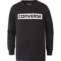 Converse Boys' Logo Sweatshirt, Black