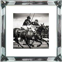 Brookpace, The Manhattan Collection - Polo II Framed Print, 56 X 56cm