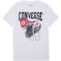 Converse Boys' Mix Match Chuck T-Shirt, White