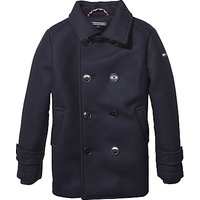 Tommy Hilfiger Padded Pea Coat Jacket, Navy
