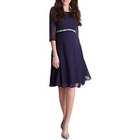 Séraphine Luxe Giselle Maternity Dress, Navy