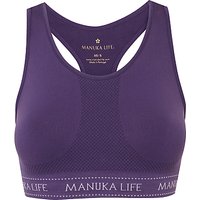 Manuka Life Seamless Bra Top, Purple