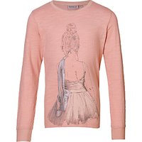 Wheat Girls' Ballerina T-Shirt, Pink
