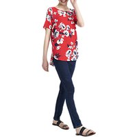 Joules Hannah Top, Red Posy