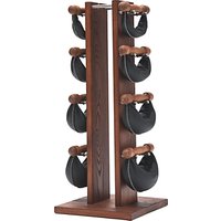 NOHrD By WaterRower Swing Bell Weights Tower Set, Rosewood