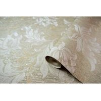 Opus Argentino Gold Floral Trail Wallpaper