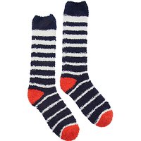 Joules Fab Fluffy Stripe Socks