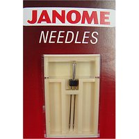 Janome Twin Sewing Machine Needle, Size 14