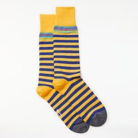 Paul Smith Yellow Stripe Socks, One Size, Yellow/Multi