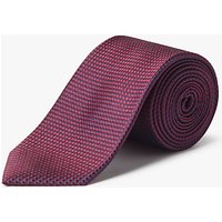 Hackett London Grenadine Silk Tie, Burgundy