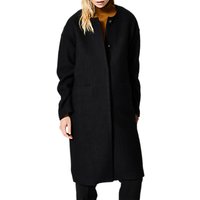 Selected Femme Kiki Wool Blend Coat, Black