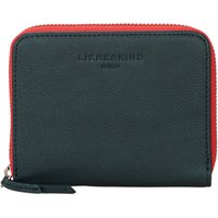 Liebeskind Conny Leather Medium Colourblock Wallet, Feather Green