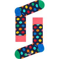 Happy Socks Big Dot Socks, One Size, Navy