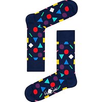 Happy Socks Play Socks, One Size, Navy/Multi