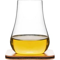 Sagaform Club Whisky Tasting Glasses And Mats, Set Of 2
