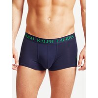 Polo Ralph Lauren Embroidered Cotton Trunks, Navy