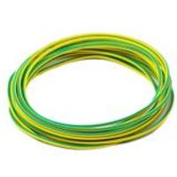 Time Single Core Conduit Cable 1.5mm² 6491B Green & Yellow 5m