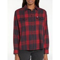 Lee Two Pocket Check Shirt, Red Runner