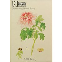 Natural History Museum A5 Plants 2018 Diary