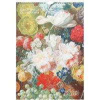 The National Gallery A3 Masterpieces 2018 Calendar