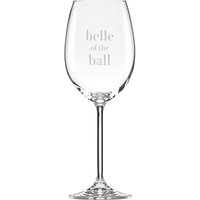 Kate Spade New York 'Belle Of The Ball' Wine Glass, Clear, 473ml