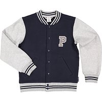 Polarn O. Pyret Children's Baseball Jacket, Blue
